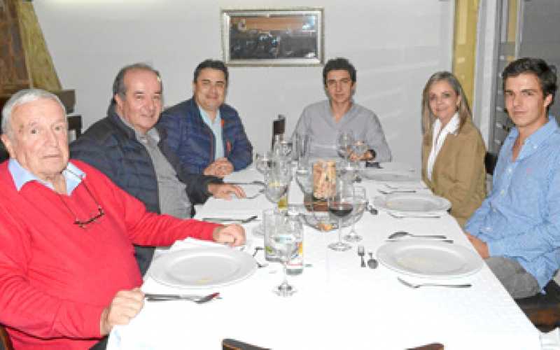 Iván Fabry, John Jairo Patiño, Andrés Henao, Isabel Villegas y Sergio Henao.