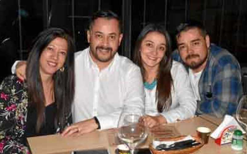 Luz Adriana Vargas Henao, Harold Tinoco Giraldo, Adriana Mejía Bermúdez y Ross Villa Sánchez.