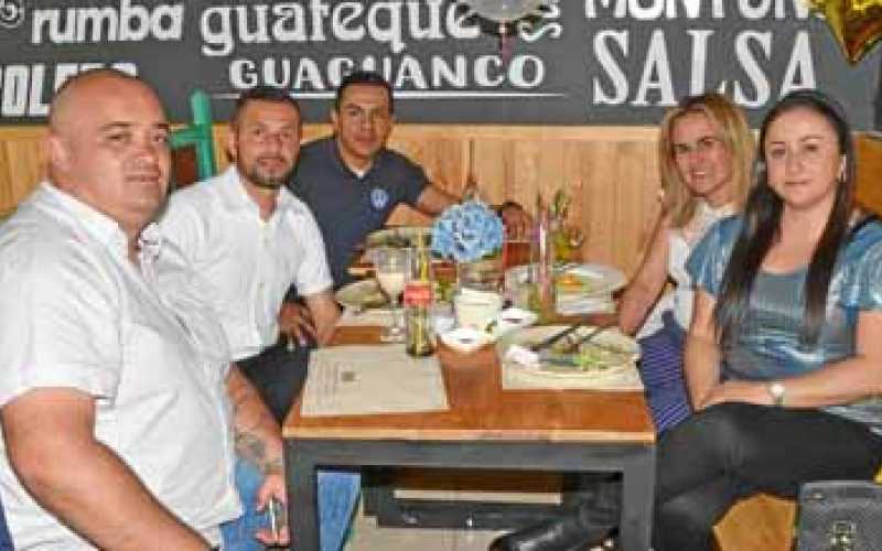 Andrés Polanco Rave, Francisco Javier Lotero Salazar, John García Henao, Cristina Marulanda Patiño y Paula Andrea Ríos Pineda.