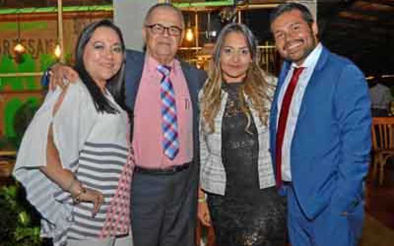 Omaira Molina Balbin, Jorge Barreneche Sánchez, Alejandra Petro Gaona y Fabián Robayo Abello.