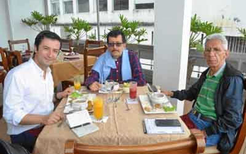 Carlos Hugo Gómez González, Diego Germán Arango Muñoz y Gustavo de la Pava Vélez.