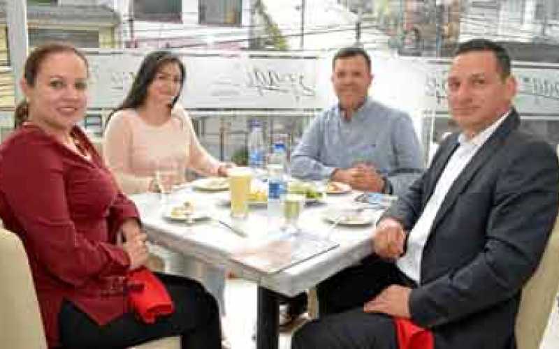 Foto | José Fernando Tangarife | LA PATRIA Zaira Jojanna Rey García; Andrea Martínez Benavides; Joaquín Ignacio Londoño Castaño,