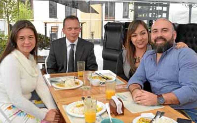 Piedad Lucía Galvis Villa, Mauricio Franco Acevedo, Mónica Mejía Quintero y Juan David Duque Pedraza.