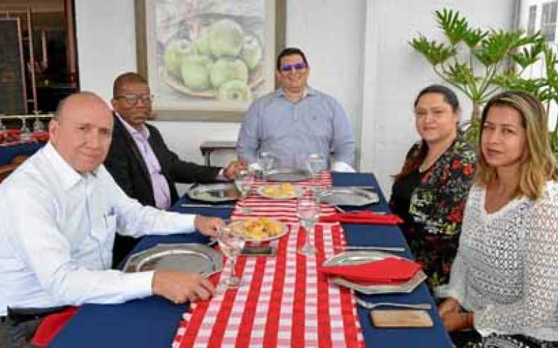 Jaime Alberto Carmona Parra, Adonilso Julio de la Rosa, José Cepeda Torres, Lorena Aguirre Aldana y Jéssica Valeria Sánchez Lópe