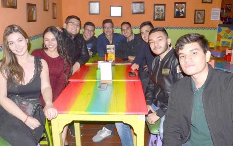 María Fernanda Puentes Vásquez, Andrea Cataño Acevedo, Luis Miguel Galvis Parra, Felipe González Valencia, Diego Ruiz Salazar, D