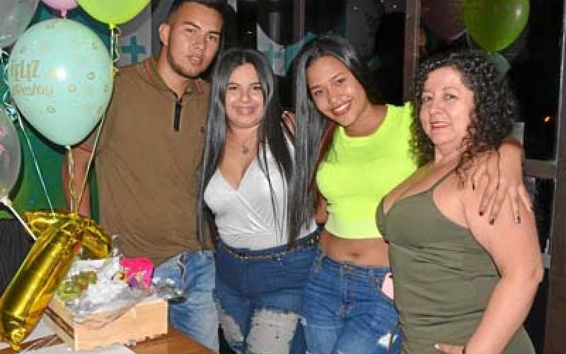 Jorge Alejandro Díaz Buitrago, Luisa García Álvarez, Alejandra Villamil Baza y Angie Rincón Aristizábal.