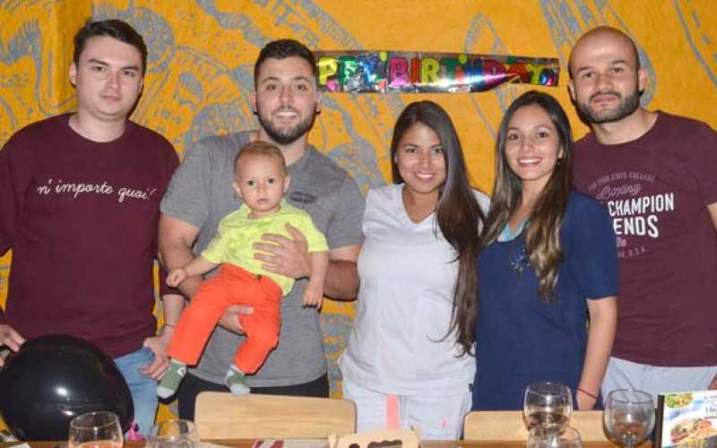 Harold Agudelo Calderón, Jeison Agudelo Giraldo, Juan Martín Agudelo, Mariana Ocampo Zulita, Alejandra Flórez Giraldo y Daniel F