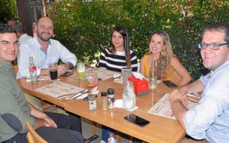 Martín Arango Hincapié, Mauricio Lozano Mejía, Karen Alonso Ortiz, Daniela Vergara Agudelo y Thomas Conor Campbell.