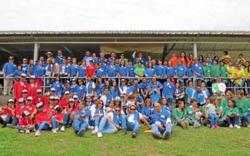 Integrantes de la familia Mejía Callejas. 
