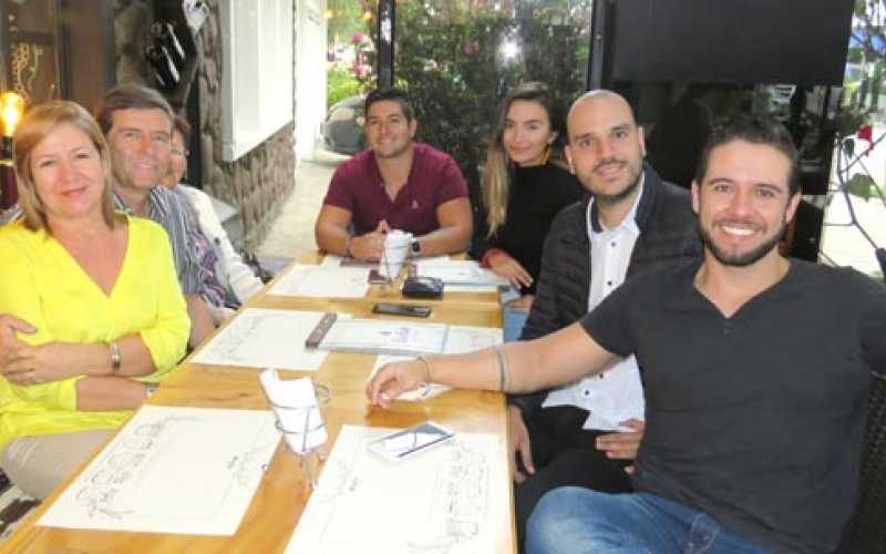 Gloria Inés Betancur Bedoya, Jorge Hernán Gutiérrez Rivera, Delia Rivera de Gutiérrez, Santiago Gutiérrez Betancur, Manuela Hoyo