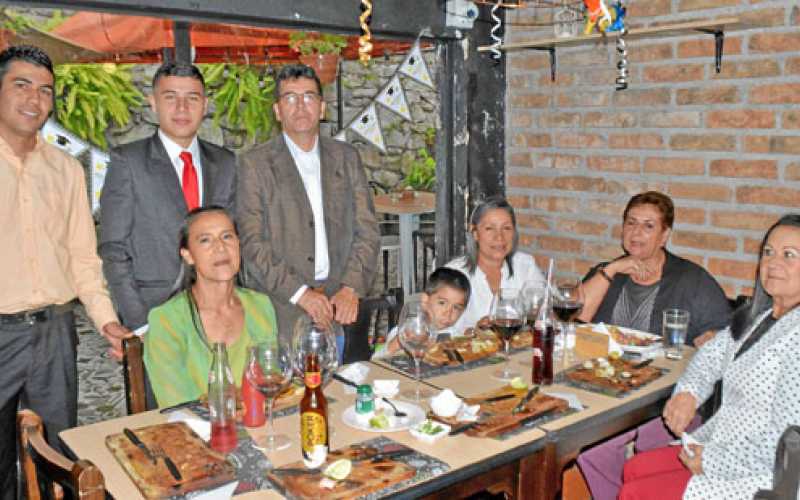 Juan Manuel Agudelo Clavijo, Simón Agudelo Clavijo, Javier Agudelo Salazar, María Mercedes Clavijo Clavijo, Esteban Valencia Gra