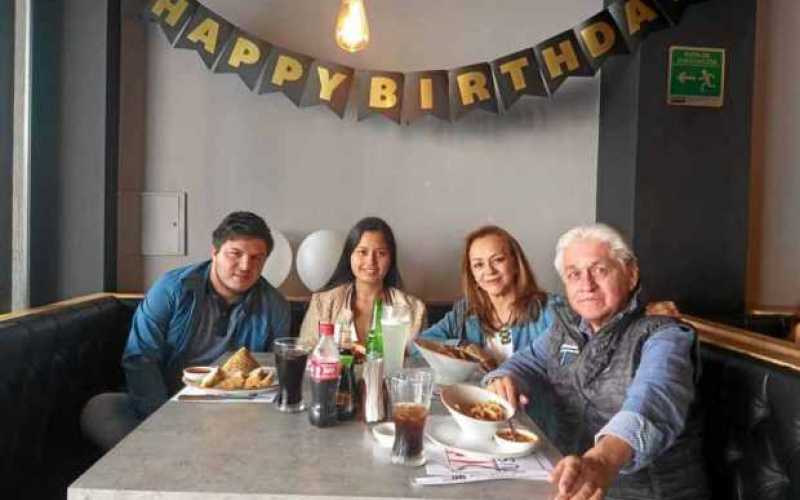 Claudio Osorio López, Susana Osorio López, Luz Helena López de Osorio y Carlos Alberto Osorio Duque.