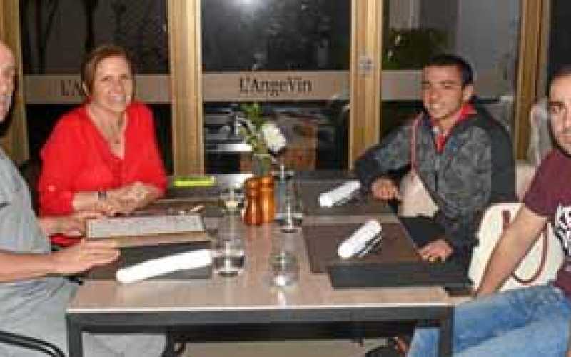 Carlos Villegas Mejía, María Leonor Jaramillo Bernal, Pedro Villegas Jaramillo y Manuel Villegas Jaramillo.