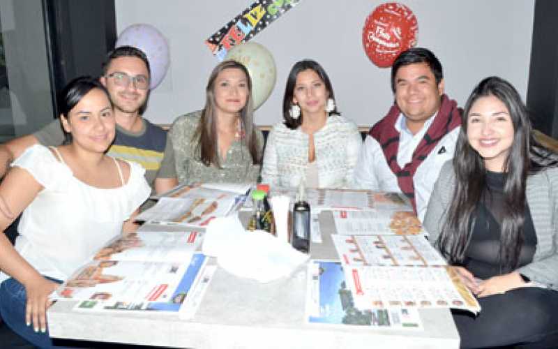 Daniela Torres Pérez, Juan David Serna Pineda, Viviana Gómez Ballesteros, Diana Ramírez, Alejandro Díaz Medina y Luis Fernanda R
