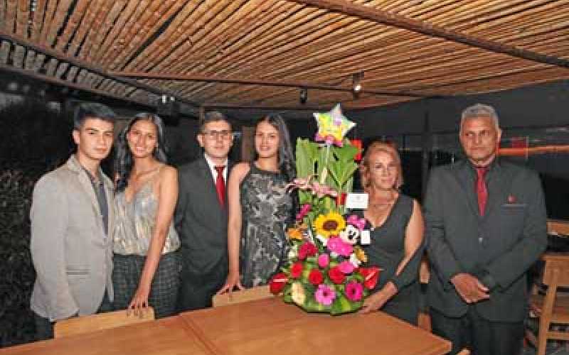 Esteban Cardona Ramírez, Sofía Solórzano Castaño, Luis Felipe Montoya Giraldo, Daniela Solórzano Castaño, Gabriela Castaño Sánch