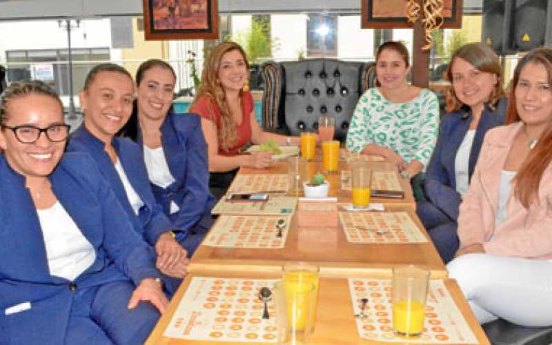 Alexandra Gómez Gutiérrez, Maryury López Ceballos, María del Socorro Jaramillo Suárez, Carolina Vásquez, Marcela Gómez Jaramillo