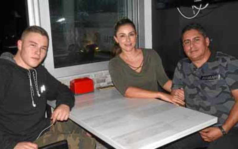 Sergio Quintero Osorio, Diana Osorio Ramírez y Juan Carlos Giraldo Marín.