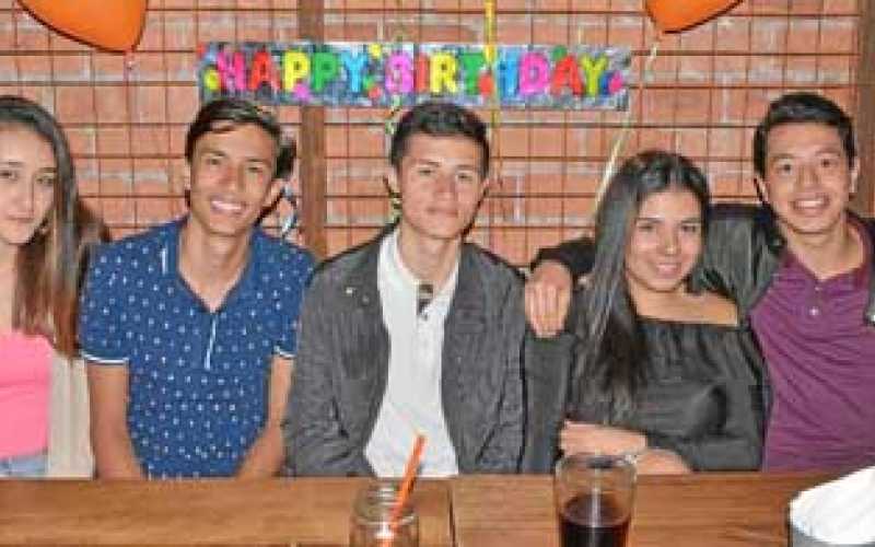 Alexandra Osorio Arroyave, Cristian López Cifuentes, Keneth López Sánchez, Valeria Agudelo Valencia y Yeison Gómez Hernández.