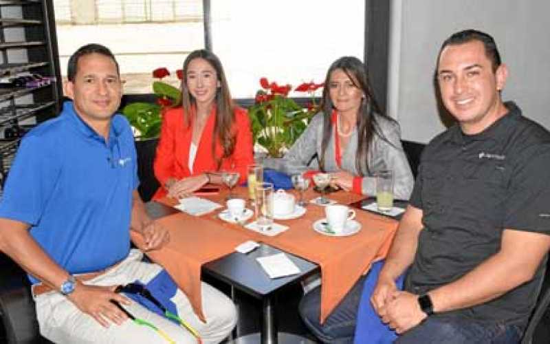 Jaime Andrés Gómez Usma, Sofía Gómez Gallo, Liliana Patricia Gallos Plazas e Iván Cano Rodríguez.