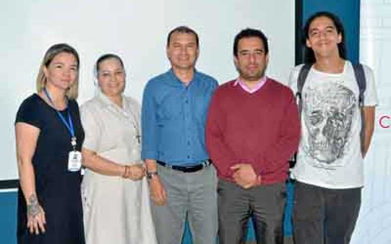 Paula Ravagli Molina, Claudia Ochoa Alzate, Carlos Villa Henao, Andrés Felipe Betancourth y Sergio Díaz Echeverri.