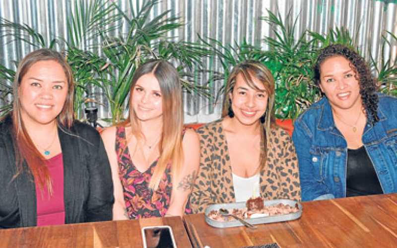 Natalia Cárdenas Casas, Paola Arbeláez Gómez, María Camila Acevedo Orozco y Johanna Cárdenas Casas.