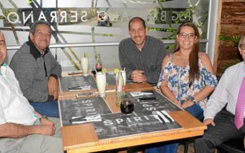 Gabriel Escobar Arias, Jairo Carmona Grajales, Jairo Toro Díaz, Paula Zuluaga Arango y Rubén Darío Arango Álvarez.