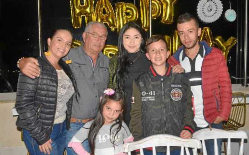 Diana Ardila Mora, Luis Alberto Ardila Álvarez, Luisa Fernanda Ríos Martínez, Luis Fernando Ríos Ardila, Leandro Sánchez Gómez y