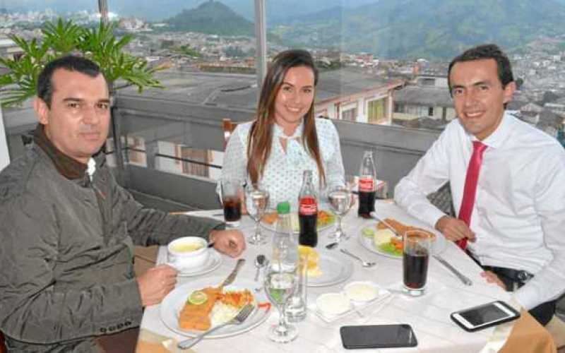 Juan Diego Álvarez Márquez, Grace Ramos Castiblanco y Hernán Saldarriaga Ramírez.