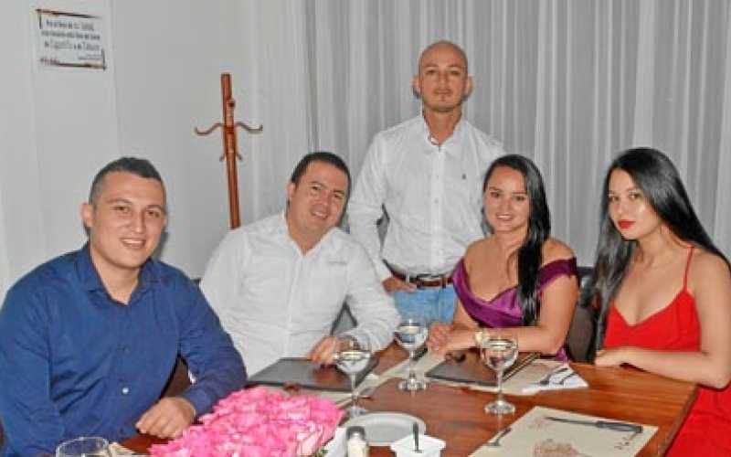 Andrés Amaya Ríos, Alexánder Quiceno Rivera, Yeison Restrepo Ruiz, Ruby Restrepo Ruiz y Tatiana Ruiz.