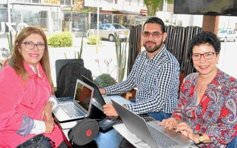 Zulema Elisa Rodríguez Triana, David Osorio García y María Hilda Sánchez Jiménez.