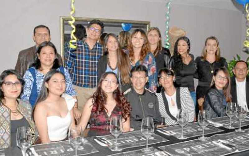 Foto | José Fernando Tangarife | LA PATRIA Édgar Martínez Matta, Amanda Cristina Eraso López, Darío Yepes Vela, Yuly Rosas Torre