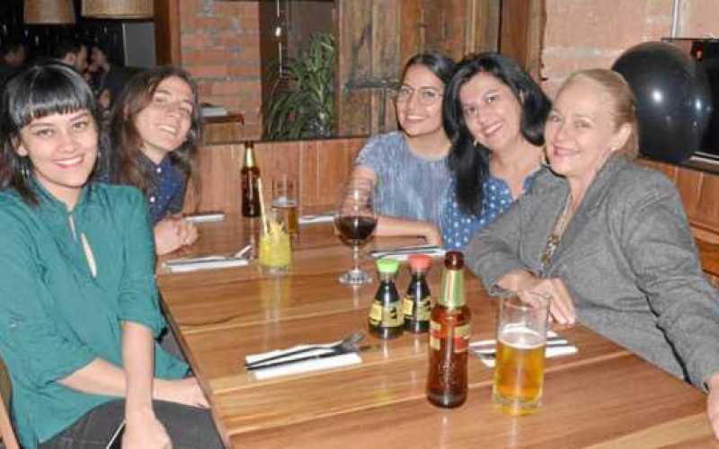 Katrin Patiño López, Bryan David Rivera Camacho, Karen Patiño López, Patricia López Camargo y Olga Lucía Bonilla Botero.