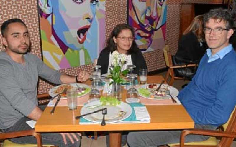 Camilo Naranjo Aristizábal, María Judith Sanabria Arenas y Marc Strookman.