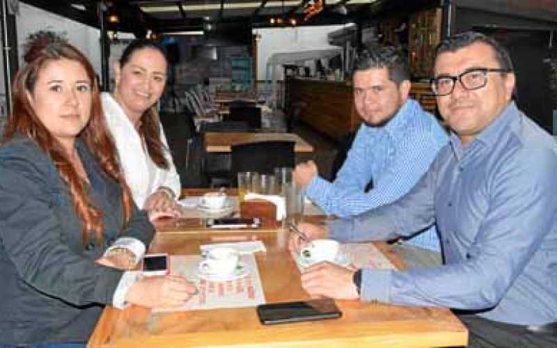 Juliana López Ospina, Sandra Milena Loaiza Puerta, Cristian Sepúlveda Loaiza y Bismark Martínez González.