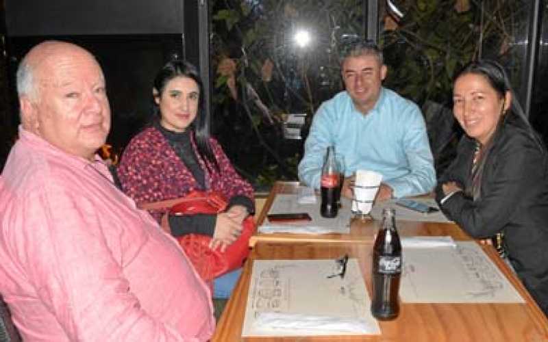 Jaime Isaza Ceballos, Ana Milena López Rúa, Yovany Andrés Patiño Franco y Katty Trujillo López. 