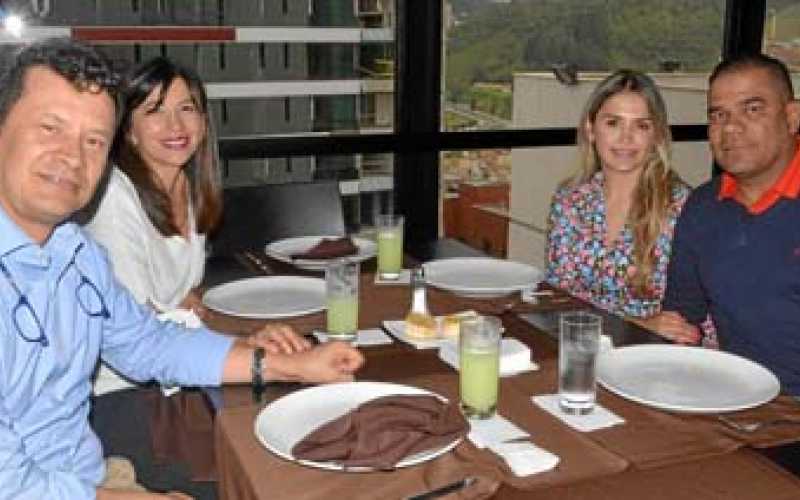 Francisco Silva Sánchez, Martha Cecilia González Carreño, Linda Orrego Gil y Vladimir Gómez Pérez.