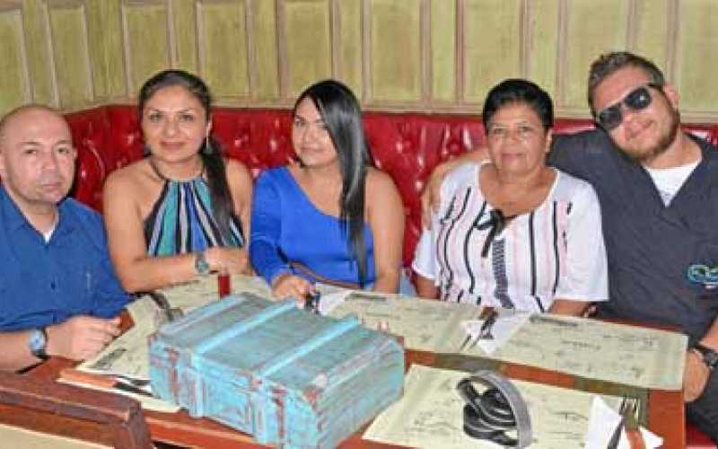 Fabio Alberto Chalarca Ángel, Niny Johanna Ospina Calle, Natalia Toro Ospina, María Teresa Calle Valencia y Cristian Ospina Call