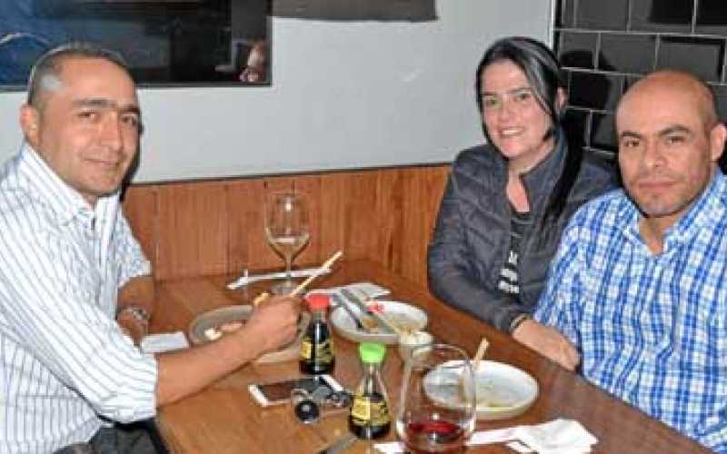 Ricardo Tabares Saldarriaga, Diana Lucía González Marín y Óscar Mario Grisales López.