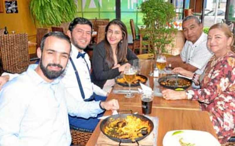 Santiago Alzate Cardona, Jaime Ramírez Muñoz, Heliana Botello Mojica, Albeiro Restrepo Loaiza y Nancy Ramírez Muñoz.