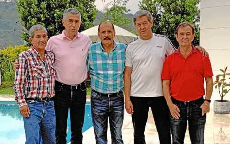 Gamaliel Velásquez Gallego, Jairo García Naranjo, José Fernando González Valencia, José Gabriel Duque Gallo y Reinaldo Ramírez C