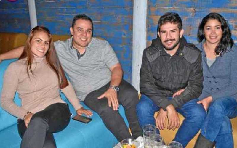 Constanza Posada Gutiérrez, Freddy Chavarro Borely, Daniel Javiedes Gálvez y María Paula López López.