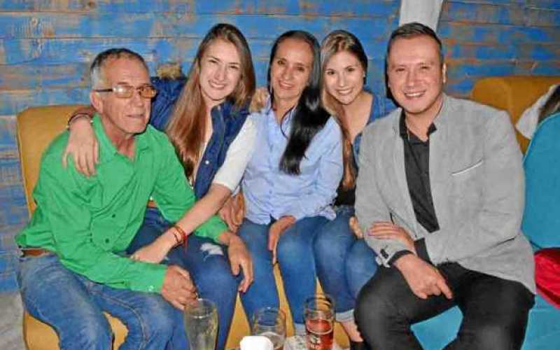 Foto | José Fernando Tangarife | LA PATRIA Germán Gómez Vargas, Juliana Gómez Arboleda, María Elena Arboleda Soto, Katherine Góm