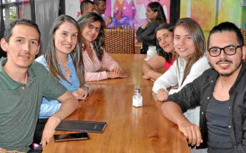 Foto | José Fernando Tangarife | LA PATRIA Jorge Hernán Osorio López, Daniela Hernández Arias, Gloria Elena Arias Quintana, Stel