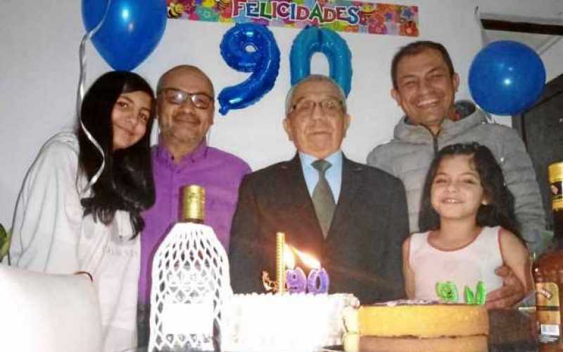 María Fernanda Ortega, Luis Felipe Ortega, Evelio Ortega Cárdenas, Diego Fernando Ortega y Briana Daniela Ortega.