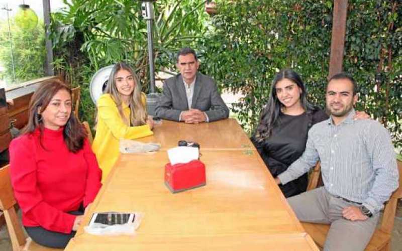 En el restaurante la Farfalla se ofreció un almuerzo a Laura Londoño Pineda, con motivo del grado en Gerencia Social, de la Escu