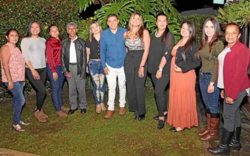 Foto/Argemiro Idárraga/LA PATRIA Fany Rubiela Gómez, Zuly Chaucanes, Ana Milena Alfaro, Luis Fernando Ocampo, María del Carmen C