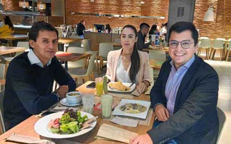 Manuel Mejía Robledo, Natalia Barreto Muñoz y Luis Felipe Molina Ramírez.