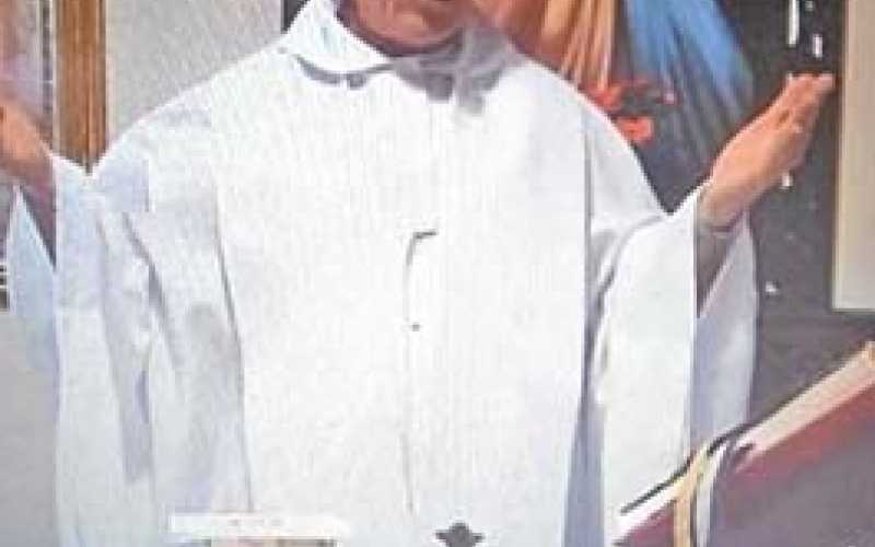 El 26 de abril se celebró el día del buen pastoral. El padre Humberto Gómez Morales párroco de la parroquia Madre del Salvador, 