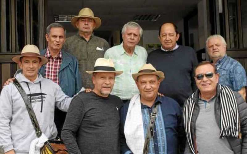 Por invitación del pensilvanense retirado del Ejército el coronel Augusto Ospina Arango, estuvieron de visita nueve oficiales de