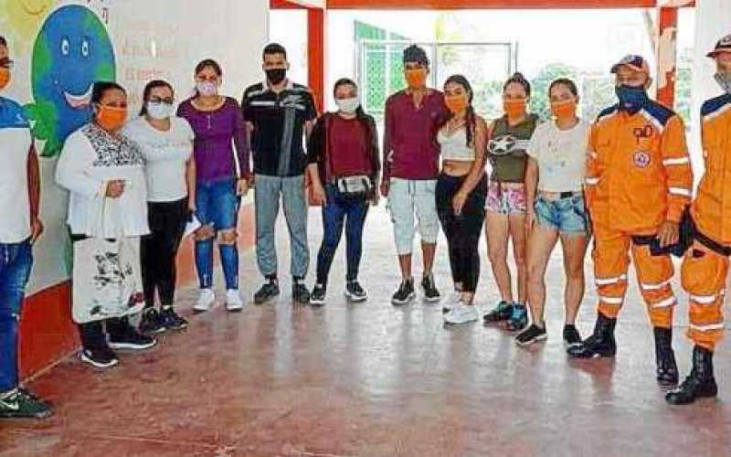 El 14 de febrero se dio inicio a la conformación y capacitación del Comité de Defensa Civil, en la vereda La Pradera, en Victori